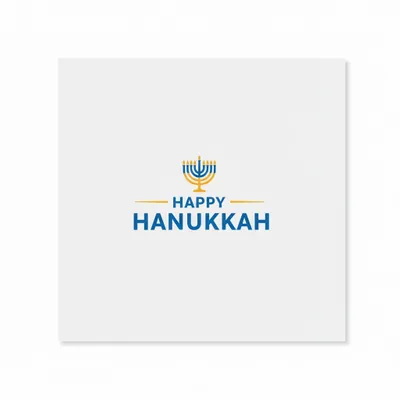Hanukkah Napkins - Custom Socks Now