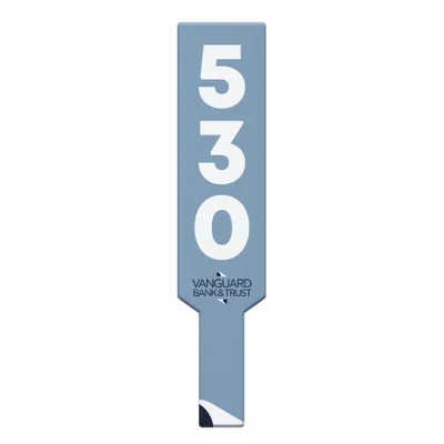 Rectangle Auction Paddles - Custom Socks Now