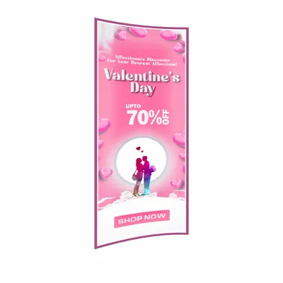 SEG Curved Lit Display Graphics - Custom Socks Now