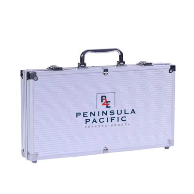 200ct Aluminum Poker Chip Cases