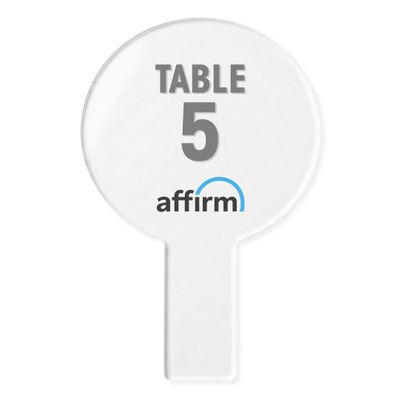 Acrylic Auction Paddles