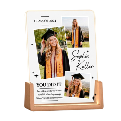 Acrylic Night Light Photo Frames
