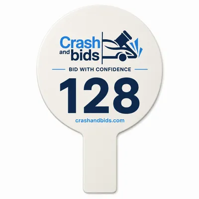 Foam Auction Paddles - Custom Socks Now