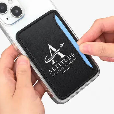 Leather Phone Wallet with Side Slit - Custom Socks Now