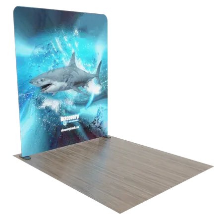 Backlit Trade Show Displays - Custom Socks Now