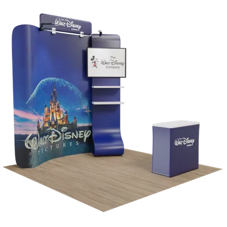 10' x 10' Trade Show Displays - Custom Socks Now