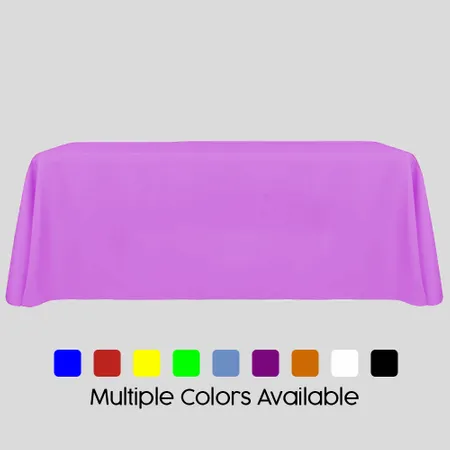 Blank Rectangle Table Throw Cover - Custom Socks Now