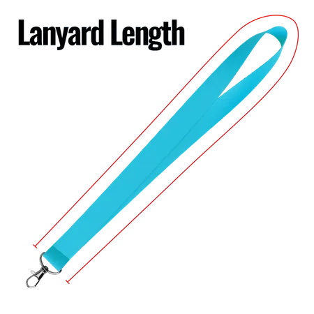 Lanyard Length Lanyard Length - Custom Socks Now