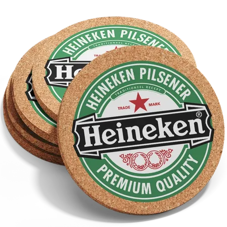 Cork Coasters - Custom Socks Now