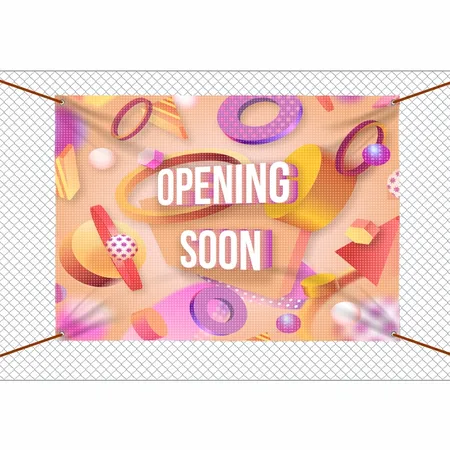 Vinyl Mesh Banners - Custom Socks Now