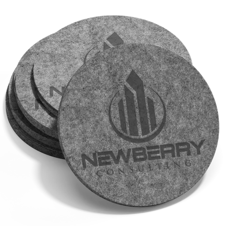 Absorbent Felt Coaster - Custom Socks Now