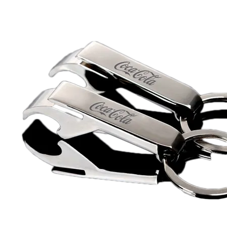 Clamping Bottle Opener Keychain
