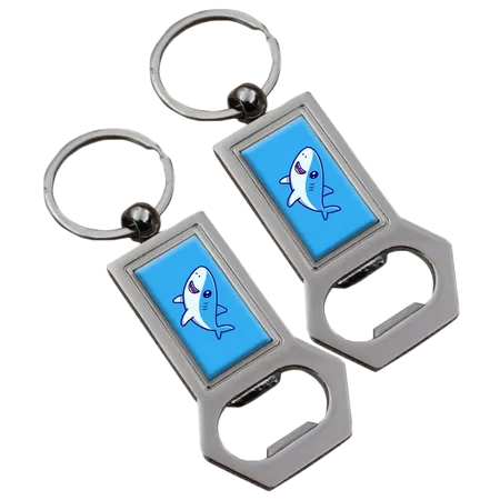 Durable Alloy Bottle Opener Keychain