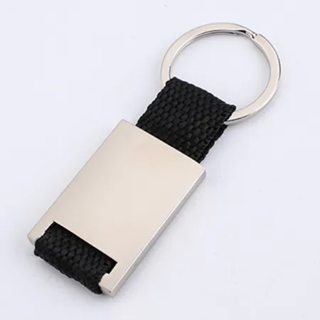 Metal and Weave Keychain Metal and Weave Keychain - Custom Socks Now