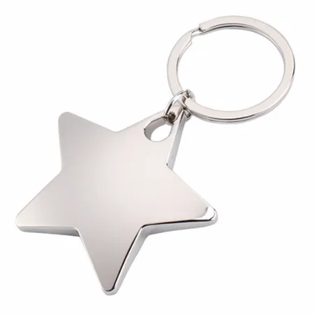 Dazzling Star Metal Keychain Dazzling Star Metal Keychain - Custom Socks Now