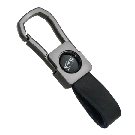 Gun Metal Caribiner Keychain Gun Metal Caribiner Keychain - Custom Socks Now