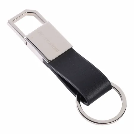Sturdy Ring Leather Keychain Sturdy Ring Leather Keychain - Custom Socks Now