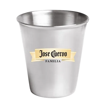 Metal Shot Glasses - Custom Socks Now