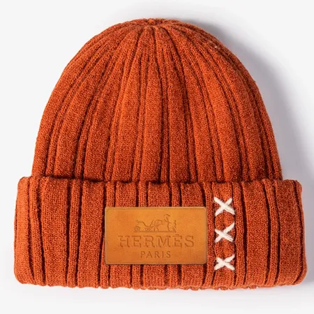 Contemporary Wool Fiber Beanies - Custom Socks Now