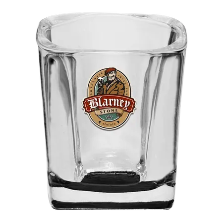 Imported Square Shot Glass - Custom Socks Now