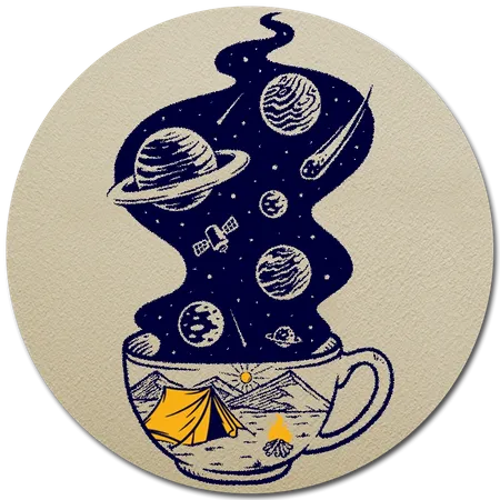 Soft Diatom Absorbent Coaster - Custom Socks Now