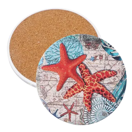 Ceramic Coasters - Custom Socks Now