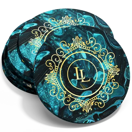 Marble Coaster - Custom Socks Now