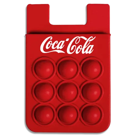 Silicone Push Pop Up Phone Wallet - Custom Socks Now