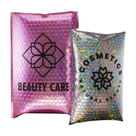 Custom Holographic Bubble Mailer - Custom Socks Now