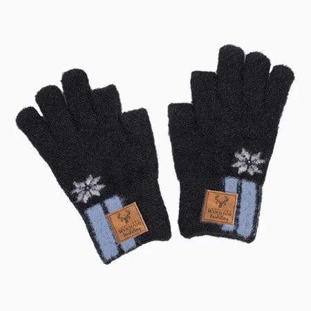 Impeccable Crystal Yarn Gloves - Custom Socks Now