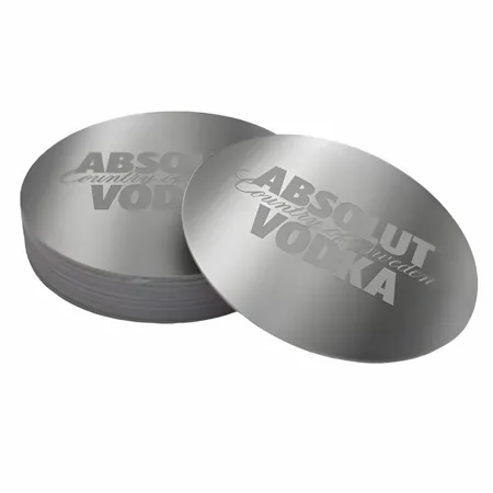 Stainless Steel Coaster - Custom Socks Now
