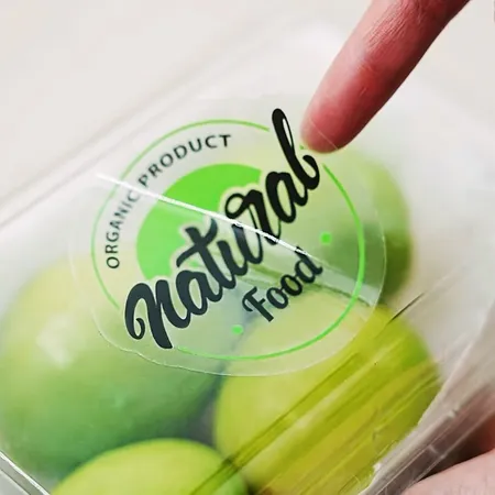 Clear Stickers Clear Stickers - Custom Socks Now