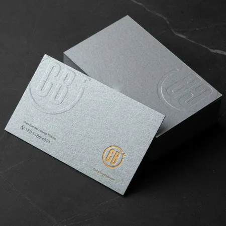 Metallic Business Cards - Custom Socks Now