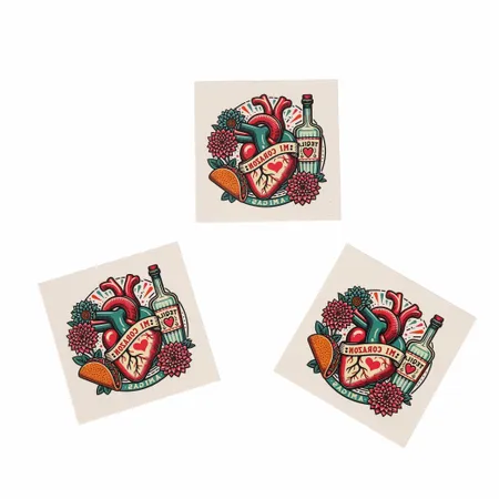 Temporary Tattoos - Custom Socks Now