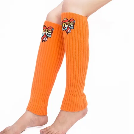 Gleeful Acrylic Leg Warmer - Custom Socks Now