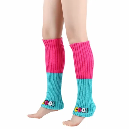 Bright Acrylic Leg Warmer - Custom Socks Now