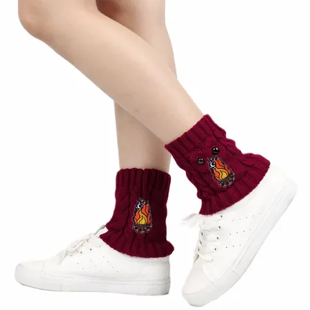 Vivacious Acrylic Leg Warmer - Custom Socks Now