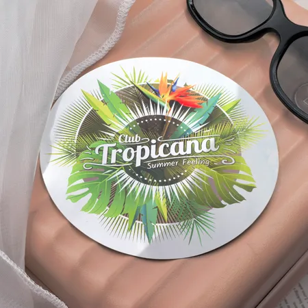 Metallic Silver Paper Stickers Metallic Silver Paper Stickers - Custom Socks Now