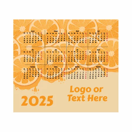 Custom Orange Mouse Pad - Custom Socks Now