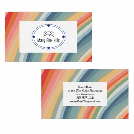 Slim Business Cards - Custom Socks Now