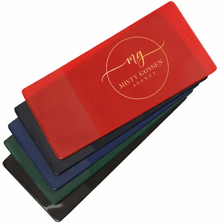 Policy and Document Holder with Business Card Pocket - Custom Socks Now