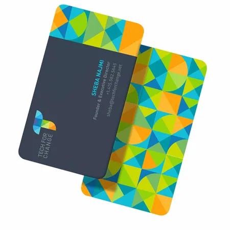 Rounded Corner Business Cards - Custom Socks Now