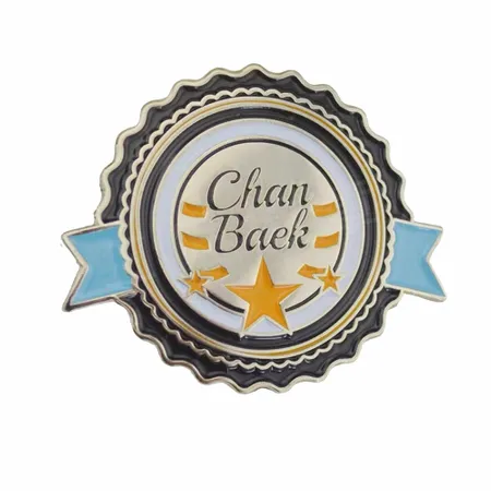 Soft Enamel Badge Soft Enamel Badge - Custom Socks Now