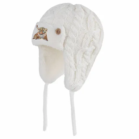 Cozy Cotton Kid Beanies with Earflaps - Custom Socks Now