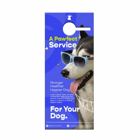 Standard Door Hangers Standard Door Hangers - Custom Socks Now