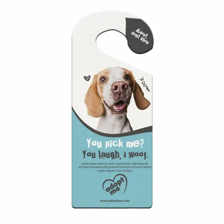 Oval Claw Door Hangers Oval Claw Door Hangers - Custom Socks Now