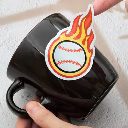 Coated Art Paper Stickers Coated Art Paper Stickers - Custom Socks Now