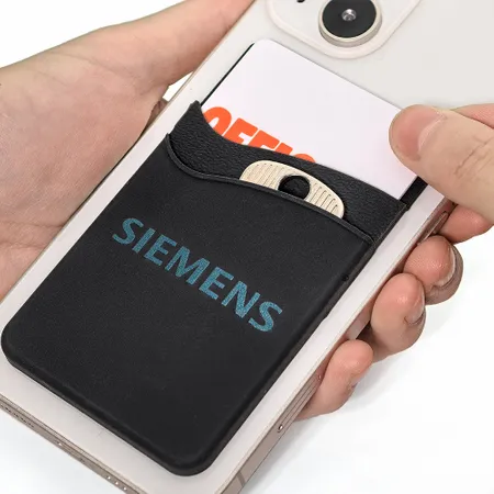 Silicone Phone Wallet Dual Card Holder - Custom Socks Now