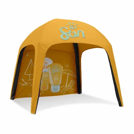 Inflatable Cube Tents Inflatable Cube Tents - Custom Socks Now