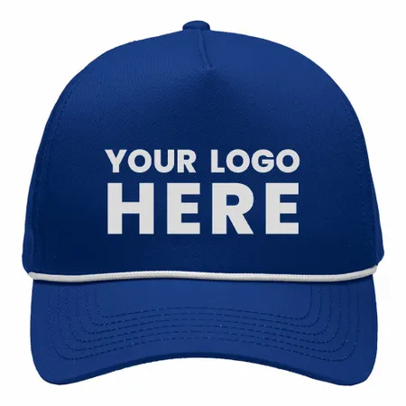 Five-Panel Rope Heritage Fit Cap - Custom Socks Now